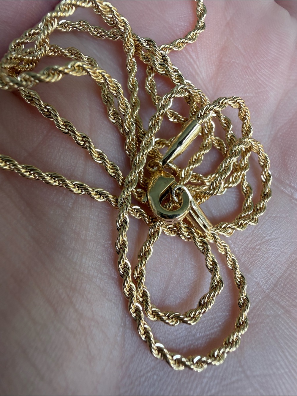 Classic GP Rope Chain Necklace - Picture 6 of 10